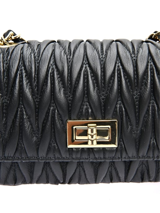 Luisa Vannini Negro Bolso de cuero - Image 3
