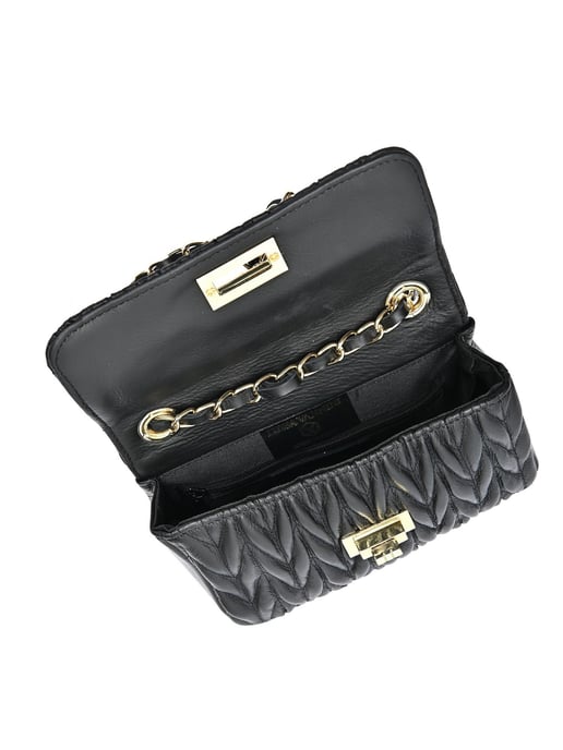 Luisa Vannini Negro Bolso de cuero - Image 4