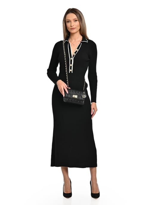 Luisa Vannini Negro Bolso de cuero - Image 5