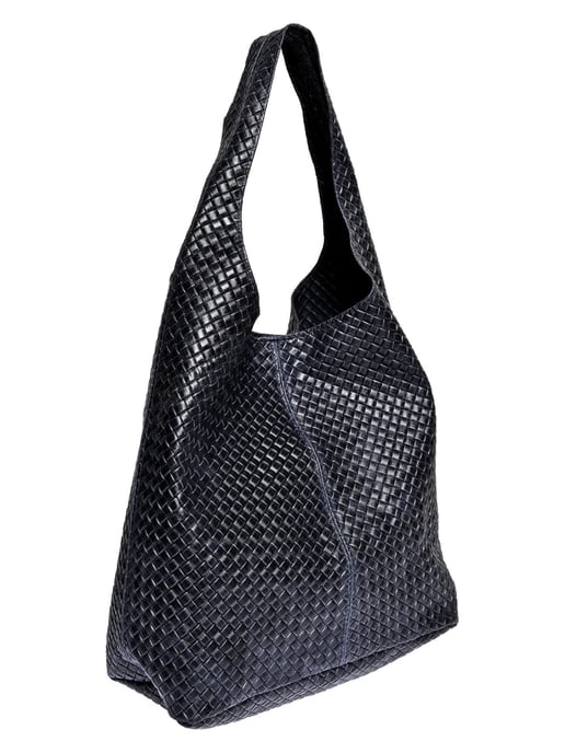 Luisa Vannini Azul Bolso de cuero - Image 2