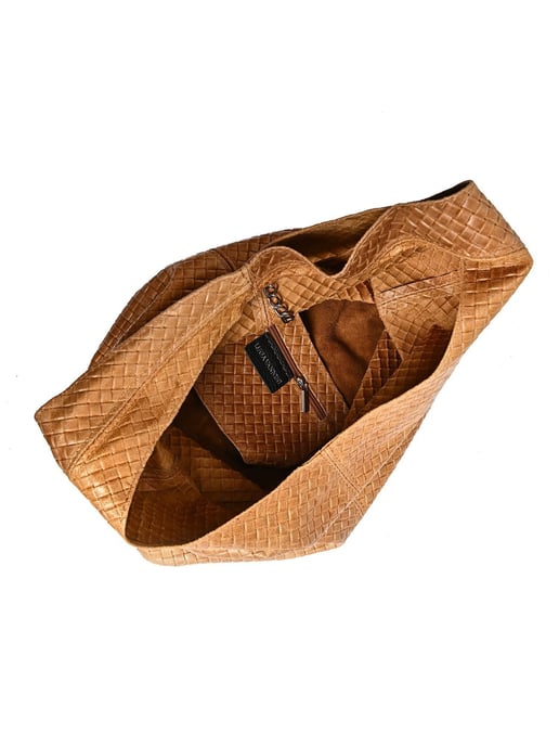Luisa Vannini Brown Bolso de cuero - Image 4