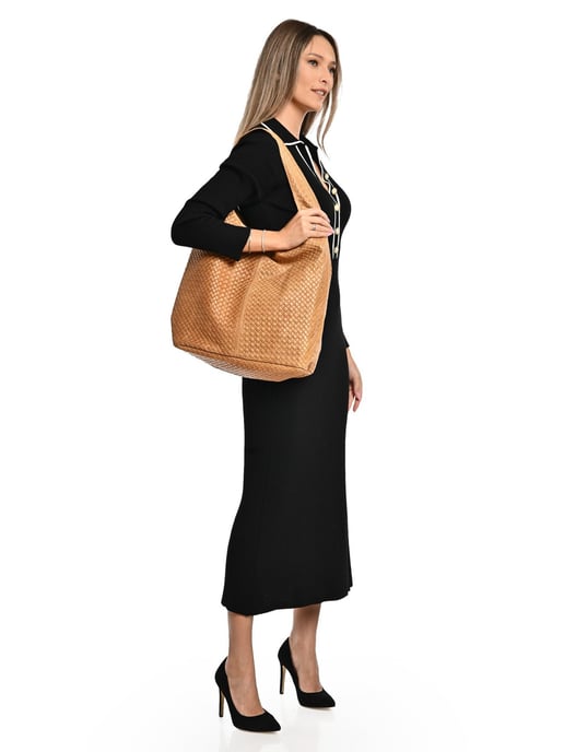 Luisa Vannini Brown Bolso de cuero - Image 5