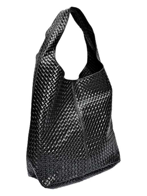 Luisa Vannini Negro Bolso de cuero - Image 2