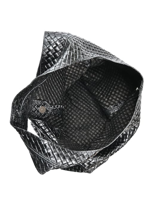 Luisa Vannini Negro Bolso de cuero - Image 4