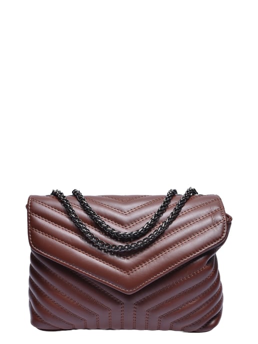 Luisa Vannini Granate Bolso de cuero - Image 1