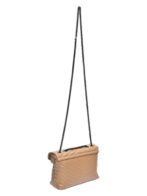 Luisa Vannini Beige Bolso de cuero - Image 2