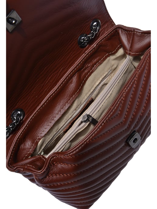 Luisa Vannini Granate Bolso de cuero - Image 4