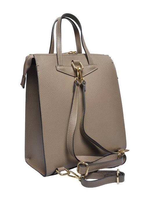Luisa Vannini Beige Bolso de cuero - Image 2