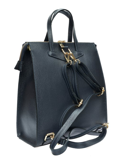 Luisa Vannini Azul Bolso de cuero - Image 2