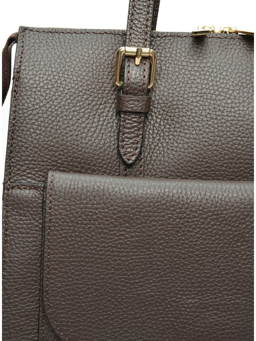 Luisa Vannini Granate Bolso de cuero - Image 3