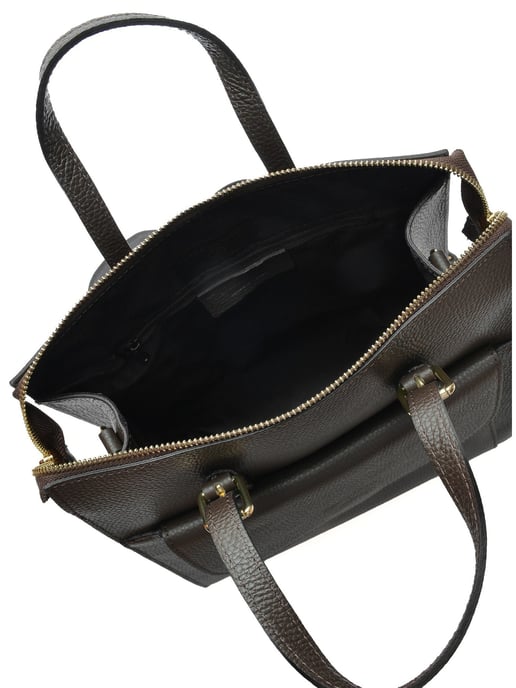 Luisa Vannini Granate Bolso de cuero - Image 4