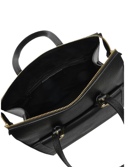 Luisa Vannini Negro Bolso de cuero - Image 4