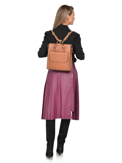 Luisa Vannini Brown Bolso de cuero - Image 5