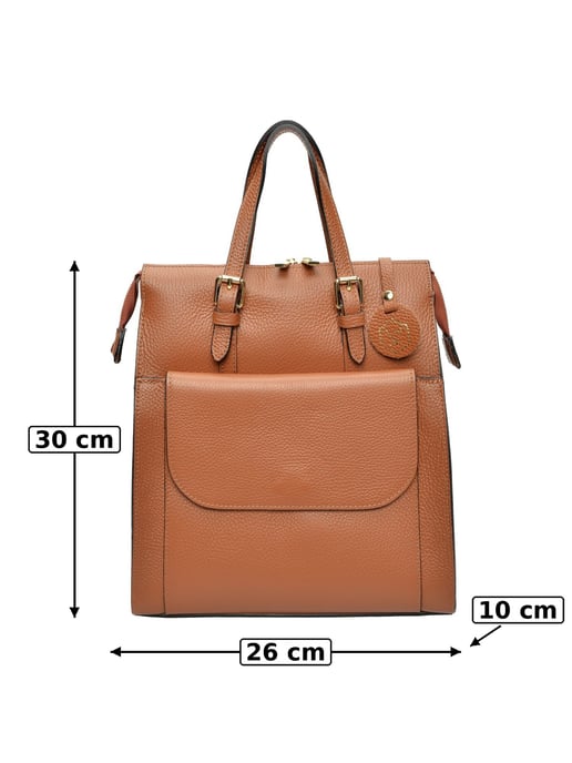 Luisa Vannini Brown Bolso de cuero - Image 6