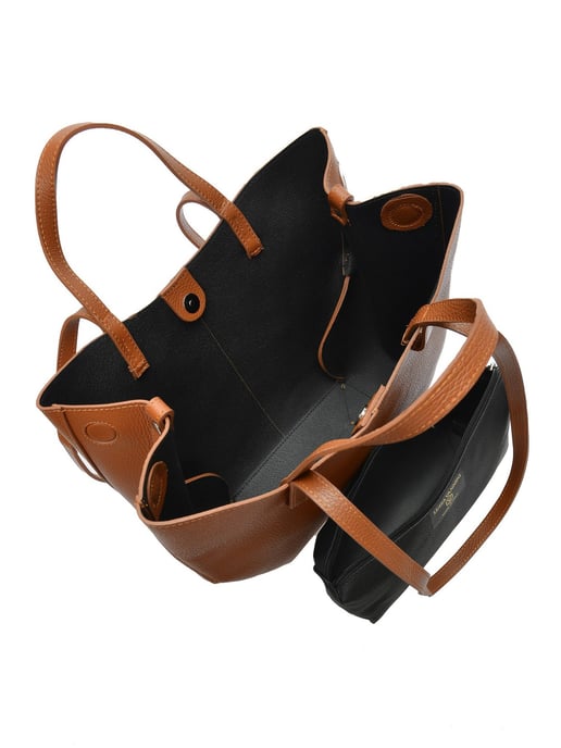 Luisa Vannini Brown Bolso de cuero - Image 4