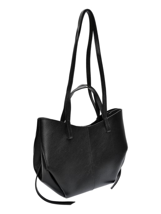 Luisa Vannini Negro Bolso de cuero - Image 2