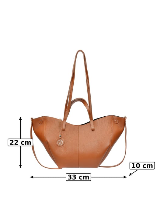 Luisa Vannini Brown Bolso de cuero - Image 6