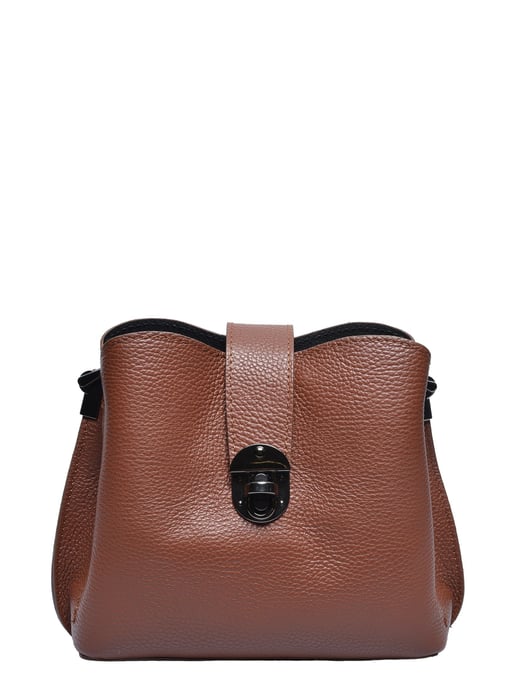 Luisa Vannini Granate Bolso de cuero - Image 1