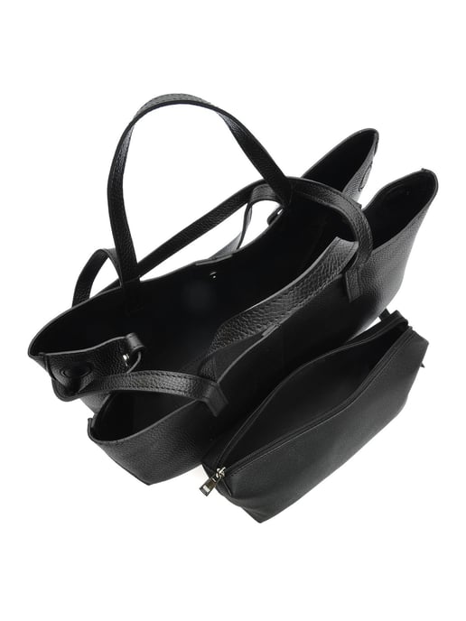 Luisa Vannini Negro Bolso de cuero - Image 4