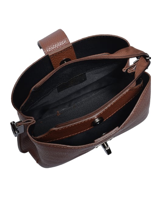 Luisa Vannini Granate Bolso de cuero - Image 4
