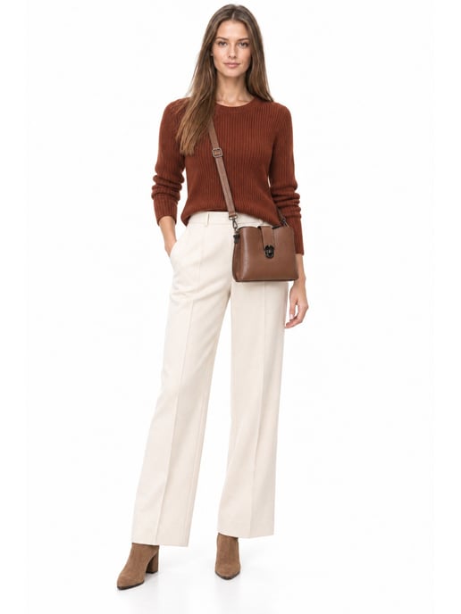 Luisa Vannini Granate Bolso de cuero - Image 6