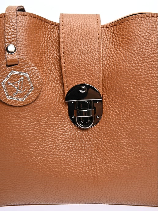 Luisa Vannini Brown Bolso de cuero - Image 3