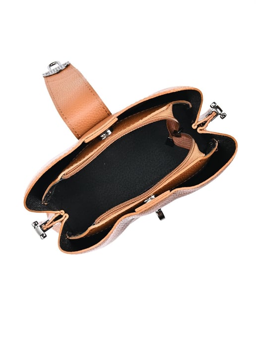 Luisa Vannini Brown Bolso de cuero - Image 4