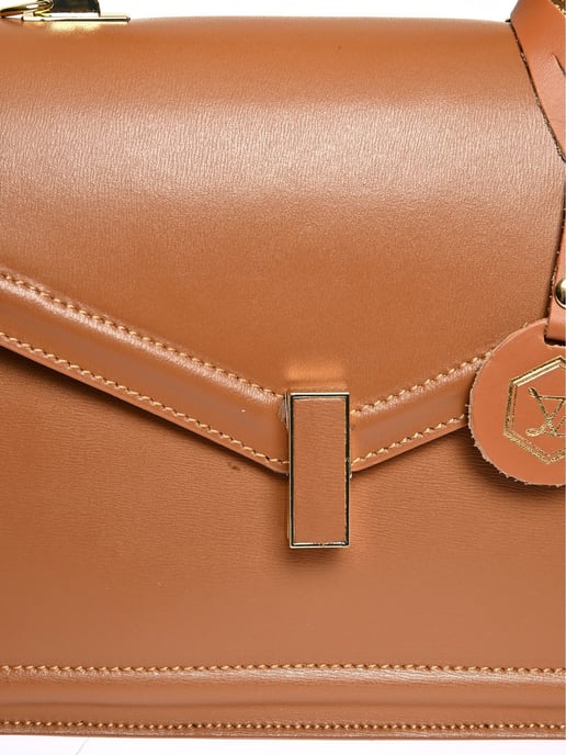 Luisa Vannini Brown Bolso de cuero - Image 3