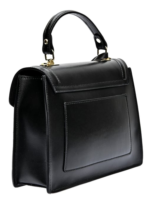 Luisa Vannini Negro Bolso de cuero - Image 2