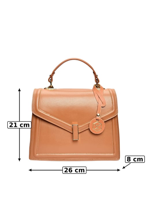 Luisa Vannini Brown Bolso de cuero - Image 6