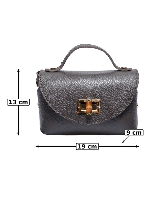 Anna Luchini Granate Bolso de cuero - Image 5