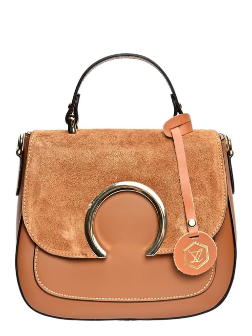 Luisa Vannini Brown Bolso de cuero - Image 1