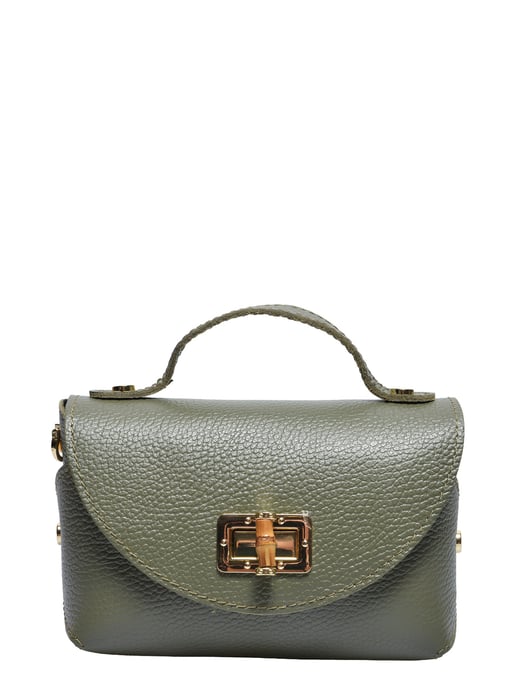 Anna Luchini Verde Bolso de cuero - Image 1