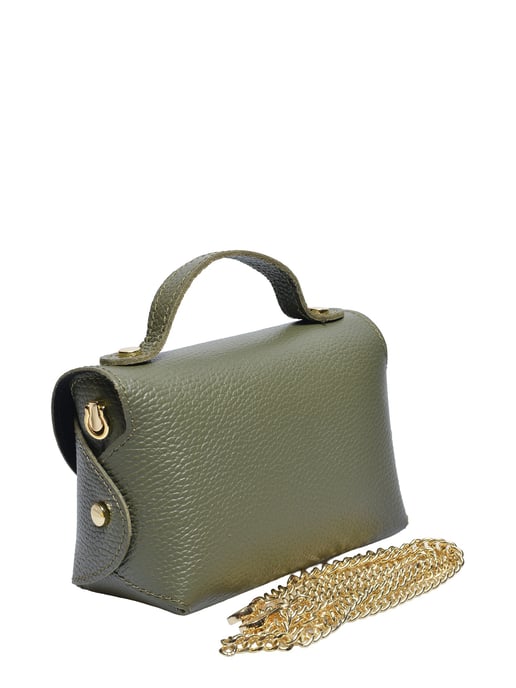 Anna Luchini Verde Bolso de cuero - Image 2