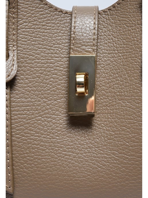 Anna Luchini Beige Bolso de cuero - Image 3