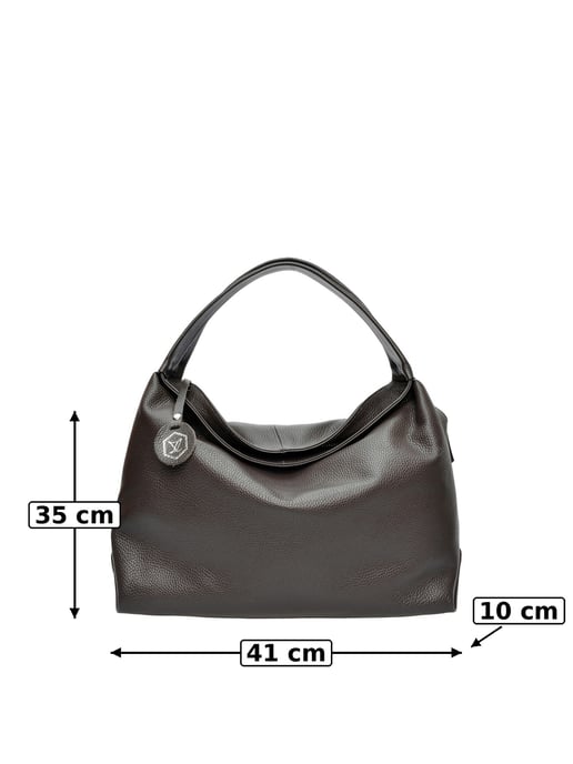 Luisa Vannini Granate Bolso de cuero - Image 6