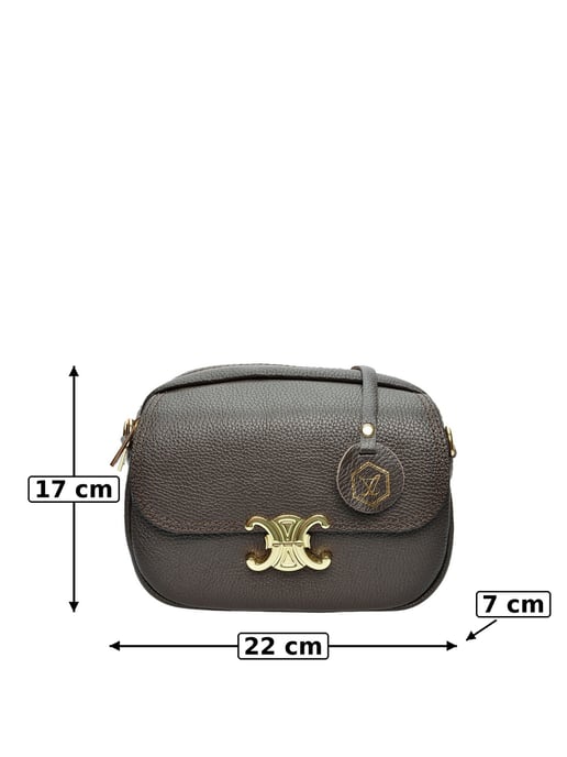 Luisa Vannini Granate Bolso de cuero - Image 6