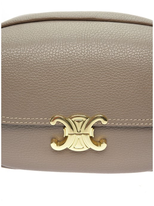 Luisa Vannini Beige Bolso de cuero - Image 3