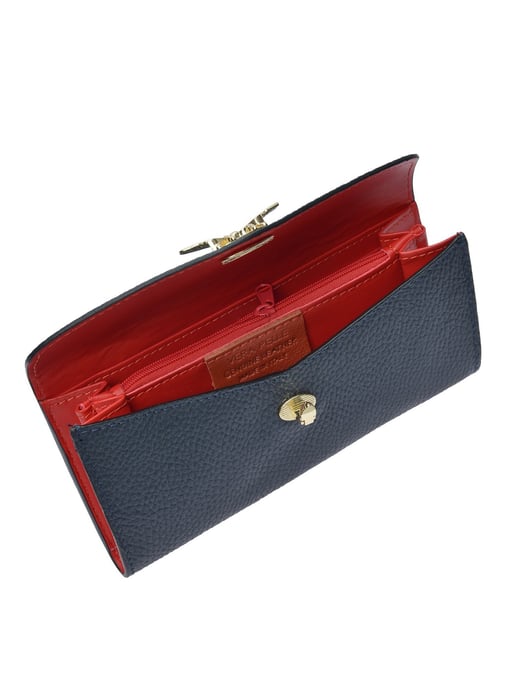 Anna Luchini Azul Bolso de cuero - Image 4