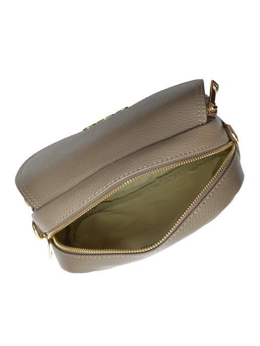 Luisa Vannini Beige Bolso de cuero - Image 4