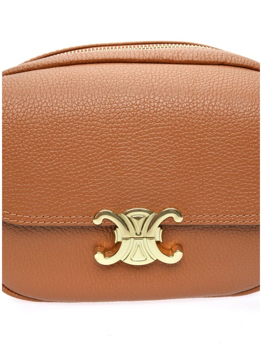 Luisa Vannini Brown Bolso de cuero - Image 3