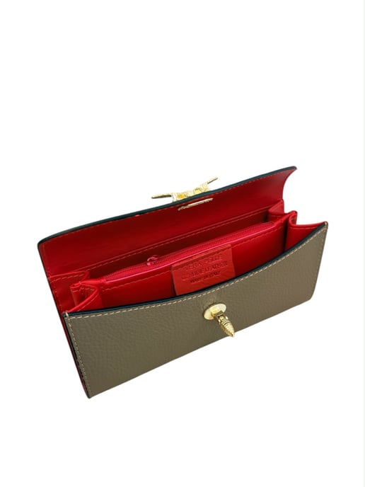 Anna Luchini Beige Bolso de cuero - Image 4