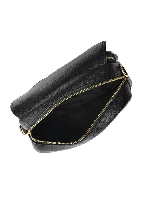 Luisa Vannini Negro Bolso de cuero - Image 4