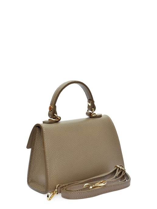 Luisa Vannini Beige Bolso de cuero - Image 2