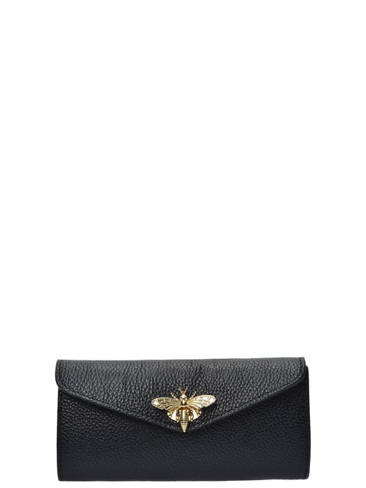 Anna Luchini Negro Bolso de cuero - Image 1