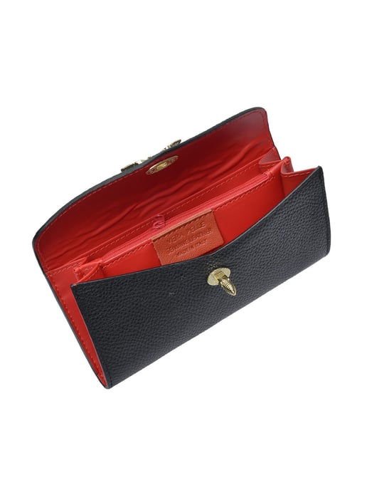 Anna Luchini Negro Bolso de cuero - Image 4