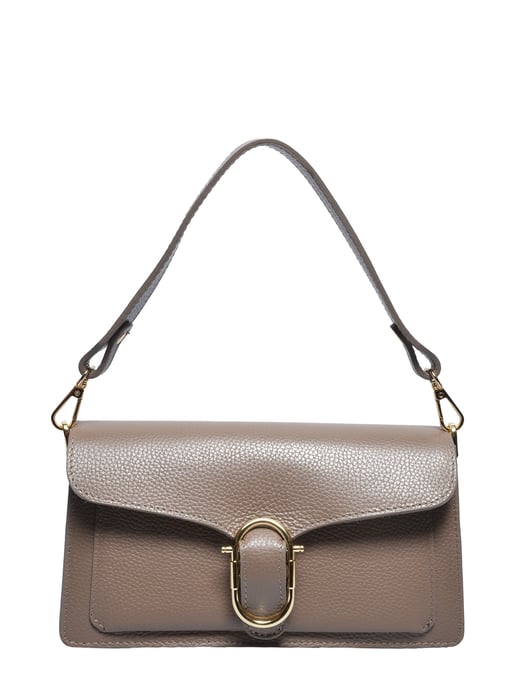 Anna Luchini Beige Bolso de cuero - Image 1