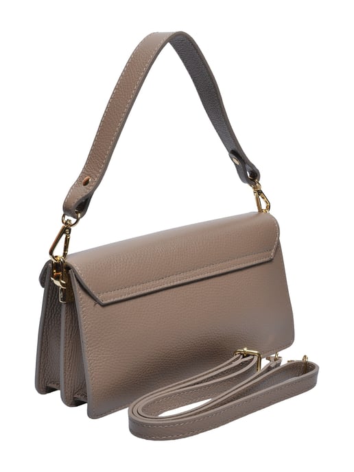 Anna Luchini Beige Bolso de cuero - Image 2