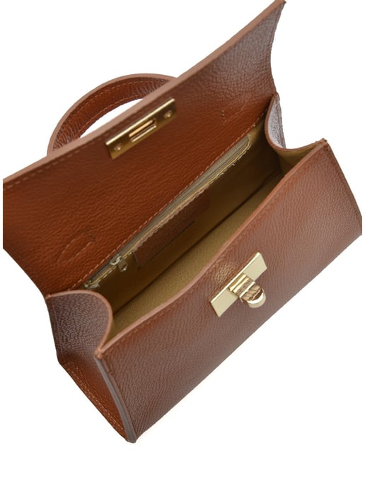 Luisa Vannini Brown Bolso de cuero - Image 4