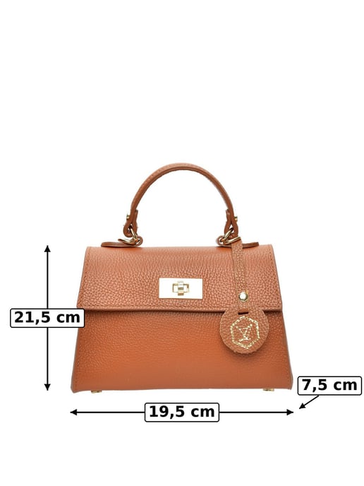 Luisa Vannini Brown Bolso de cuero - Image 6